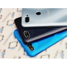 Resim Oppo Uyumlu A12 Kasa Arka Pil Batarya Kapağı (Yan Tuşlar) (254197626) 