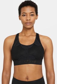 Resim Nike Dri Fit ADV Bra Black Ref Pad Çıkartılabilir Pedli Siyah Sporcu Sütyeni Bra 