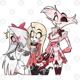 Resim Renkli Hazbin Hotel Kupa, Sıcacık ve Şık Sunum Hediye Alternatifi 