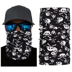 Resim Motorcu Boyunluk Baf Buff Bandana 25x48 Cm Model 1 