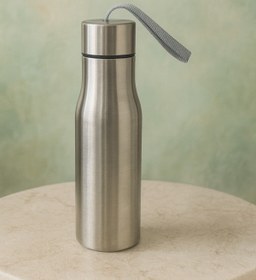 Resim CEZVE HOME Paslanmaz Çelik Su Matarası 600 ml Gümüş 