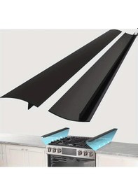 Resim Gateesat 2li 21 Inç Isıya Dayanıklı Silikon Ocak Arası Kapak Temiz Kolay Pil Gerekmez 