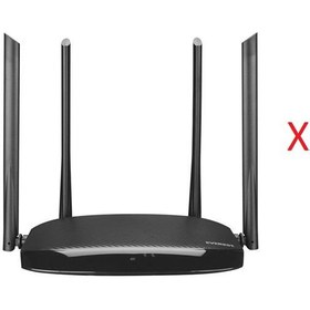 Resim Everest EWR-AC5-V3 AC1200Mbps DualBand 4-6dBi Anten WISP+AP+Repeater Destekli Kablosuz Wifi Router X 5 Adet 