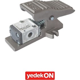 Resim 1/4 3x2 Pnömatik Pedal Pedal Valfler 