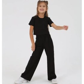 Resim Ip Zeglova E.v Okul İçin Spor Eşofman Takımı 119455844 Siyah 