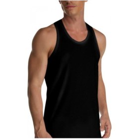 Resim 6 Adet Çift Kaplan Erkek Elastanlı Sporcu Atleti 916 Siyah 