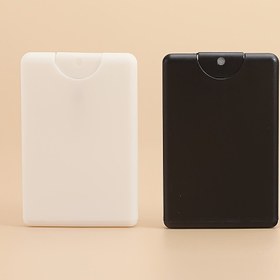 Resim 20ml Tek Kullanımlık Kart Boyu Yeniden Doldurulabilir Parfüm Atomizer Şişesi - PVC İçermeyen Plastik & Metal Seyahat Tipi Koku Spreyi, Dış Mekan, İş Gezileri ve Günlük Kullanım için - Kompakt ve Dayanıklı Tasarım 