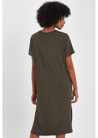 Resim Alexander Gardi Alexandergardi Yırtmaçlı Basic Elbise (B22-418A) 