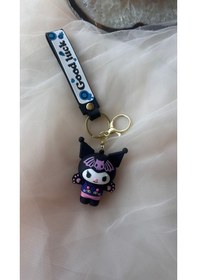 Resim Işıklı Kuromi Anahtarlık 