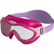 Resim Speedo Sea Squad Mask Ju Pink/pink Unisex Çocuk Pembe Yüzücü Gözlüğü 