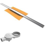 Resim Hüppe Virtuoso Duş Kanalı 60 cm Mat 48 LT Yandan Sifon 