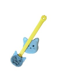 Resim River World Tuvalet Fırçası Ergonomik Tasarımı Kedi Çok Renkli 