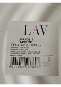 Resim Feyzade Round Saklama Kabı 1490 Cc X 3 Adet Gri Kapaklı Lv-rnd-217 Karışık 