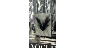 Resim Oasis Life Taşlı Ruhsat Kılıfı Kalp Ayna ve Tüy Koleksiyon 