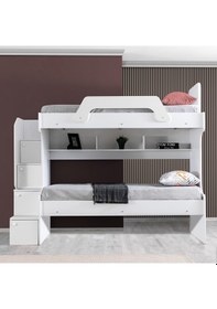 Resim Setaymobilya Ranza, Inci 2 Li Ranza Beyaz, Inci Merdivenli 2 Li Ranza - Setay 