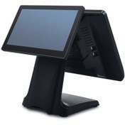Resim QUATRONIC 15.6" Iki Ekranlı Dokunmatik P1655-d 5n Core I5 8gb Ram- 128gb Ssd- Fdos- Pos Pc 