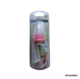 Resim Bambino Cam Biberon 125 Ml Pembe Dinozor Desenli B013 