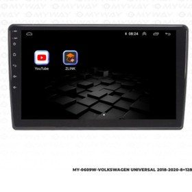 Resim MYWAYY Myway Vw Transporter Android Multimedya Carplay Navigasyon Ekran - 8gb RAM+128 GB HDD - Myway 
