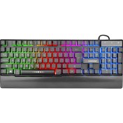 Resim Rampage KB-R66 Bubble USB Gökkuşağı Aydınlatmalı Lc Layout Multimedia Gaming Klavye 