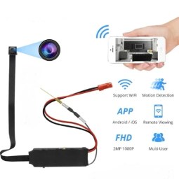 Resim Mara Elektronik Maraeelektronik Ip Modül Kamera Bakıcı ve Bebek Güvenlik Kamerası 1080P Fuulhd Uzaktan İzleme 