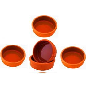 Resim Elizi Çömlekleri Toprak Güveç Sırlı 6'lı 280 ml 