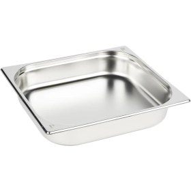 Resim Natsan-Paslanmaz Çelik Gastronom Küvet Gn 2/3-65 (35,4 x 32,5 x 6,5 Cm) 