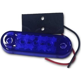 Resim 3 Ledli Mini Basamak Lambası Mavi 