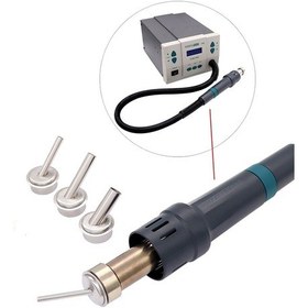 Resim Sones 6'sı 1 Arada Quick Off 861dw Sıcak Hava Tabancası Eğik Ağızlı Nozul 