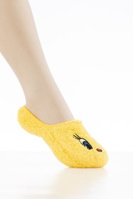 Resim Relaxfit Seamless Emojili Welsoft Peluş 1-12 Yaş Kız Erkek Çocuk Ev Patiği 