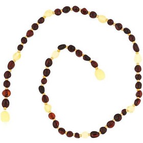 Resim Bebek Damla Kehribar Diş Kolye - 