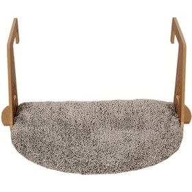 Resim Pribor Kalorifer Petek Yatağı Geniş Kalın Süngerli Kedi Yatağı 30x50cm Kolay Geçmeli Montaj Gri 