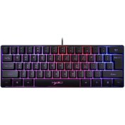 Resim Carrier Kablolu Oyun Klavyesi Rgb Streamer Kablolu Klavye 61 