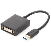 Resim DA-70842 Digitus USB 3.0 <-> Dvi Çevirici Adaptör<br>Giriş: 1 x USB 3.0 USB-A erkek<br>Çıkış: 1 x Dvi dişi (Full HD, 1080p)<br>Plastik 
