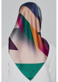 Resim Armine Özel Nostalji Serisi Twill İpek Eşarp Modelleri 8424D-82 
