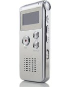 Resim Techbloom N28 Ses Kaydedici 8gb Gümüş Ve Siyah Renkli Silvery 