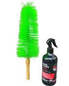 Resim ROX KİMYA JANT TEMİZLEME FIRÇA 1 ADET+JANT TEMİZLEME VE PARLATMA SIVI 500ml 1 ADET 