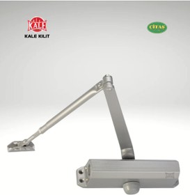 Resim ÇİTAŞ Kale Kapı Hidroliği-3 Numara40-65 Kg Kd002/50-330 Gümüş Çelik Kapı Apartman-site Kapısı 