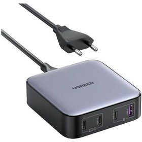 Resim Ugreen Nexode 100W USB Type-C QC 4.0 PD 3.0 GanX 4 Portlu Hızlı Şarj Cihazı 