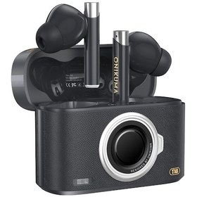 Resim Samdoo Onıkuma T18 Tws Kulak İçi Kulaklık, Bluetooth 5.3, 46 Saat Çalma Süresi, Enc Gürültü Engelleme, Oyun Ve Müzik İçin Hi-fi Stereo, Siyah 