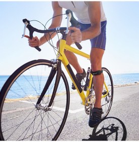 Resim Springsun Ayarlanabilir Dizlik - Nefes Alabilir Patella Koruyucu Destek Bandı Siyah/mavi/gri Siyah 