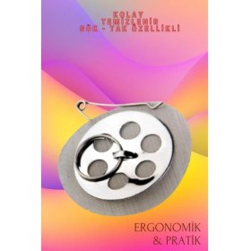 Resim Beleşe 5 Adet Çaydanlık Içi Süzgeç Demlik Içi Çay Süzgeçi 