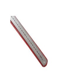Resim Kraf 100 Cm Çelik Cetvel İnç Ölçülü 500g Gri 