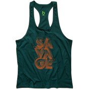 Resim Bluu Savage Fitness Gym Tank Top Sporcu Atleti (528806998) 
