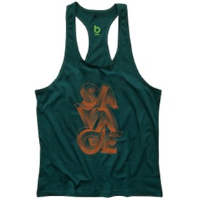 Resim Bluu Savage Fitness Gym Tank Top Sporcu Atleti (528806998) 