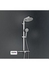 Resim Duxxa Como 500 Tepe Duş Seti Krom D.170.5.c Krom 