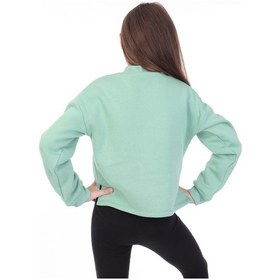 Resim Toontoy Kids Toontoy Kız Çocuk Baskılı Sweatshirt Yeşil 