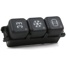Resim parçazamanı Mercedes Benz E Class W124 1985-1996 Dörtlü Flaşör Düğmesi 