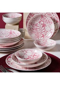Resim Güral Camelia 6 Kişilik 18 Parça Yemek Takımı 41865 -pembe 4858621 