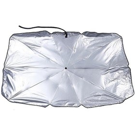 Resim Besthome1 Uv Korumalı Araç Şemsiyesi: 4 Yan Ağlı, Büyük Boy + Kılıf 