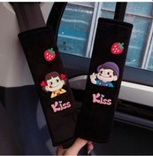 Resim Shineyee Sevimli Araba Emniyet Kemeri Omuz Kollu Karikatür Araba Iç Dekorasyon Emniyet Kemer 